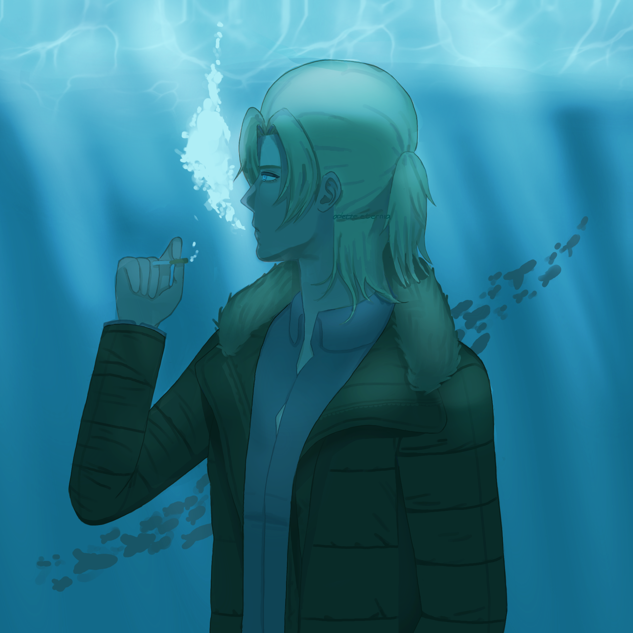 Fanart, The Water's Silence