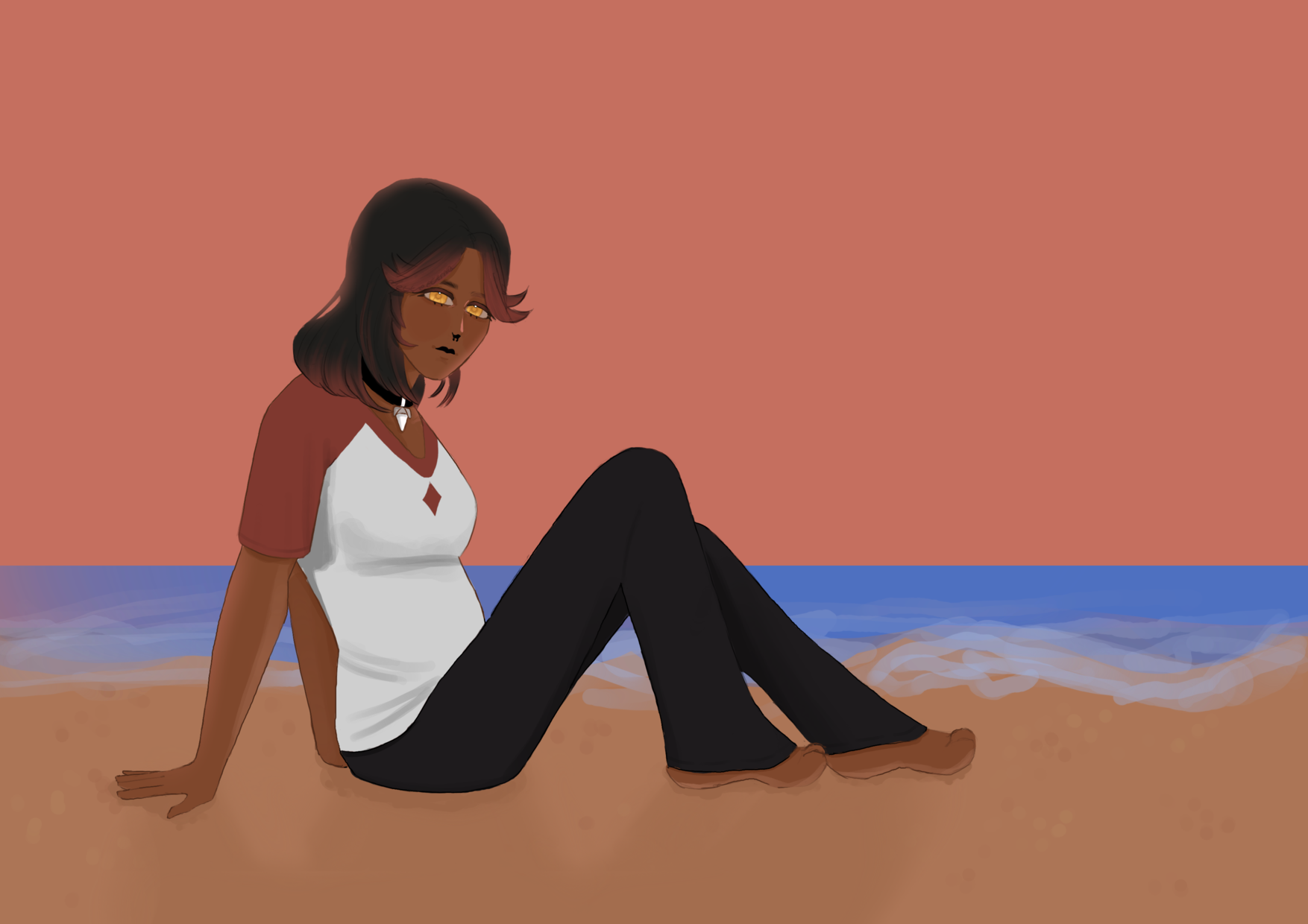 Attack on @doefangs, She Rests By The Sea Shore